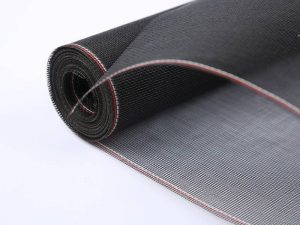 black charcoal fiberglass screen mesh