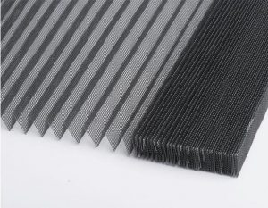 plisse screen mesh