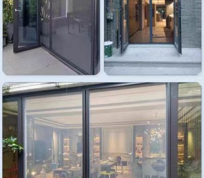 PET insect mesh assembled on rolling window & door screens.